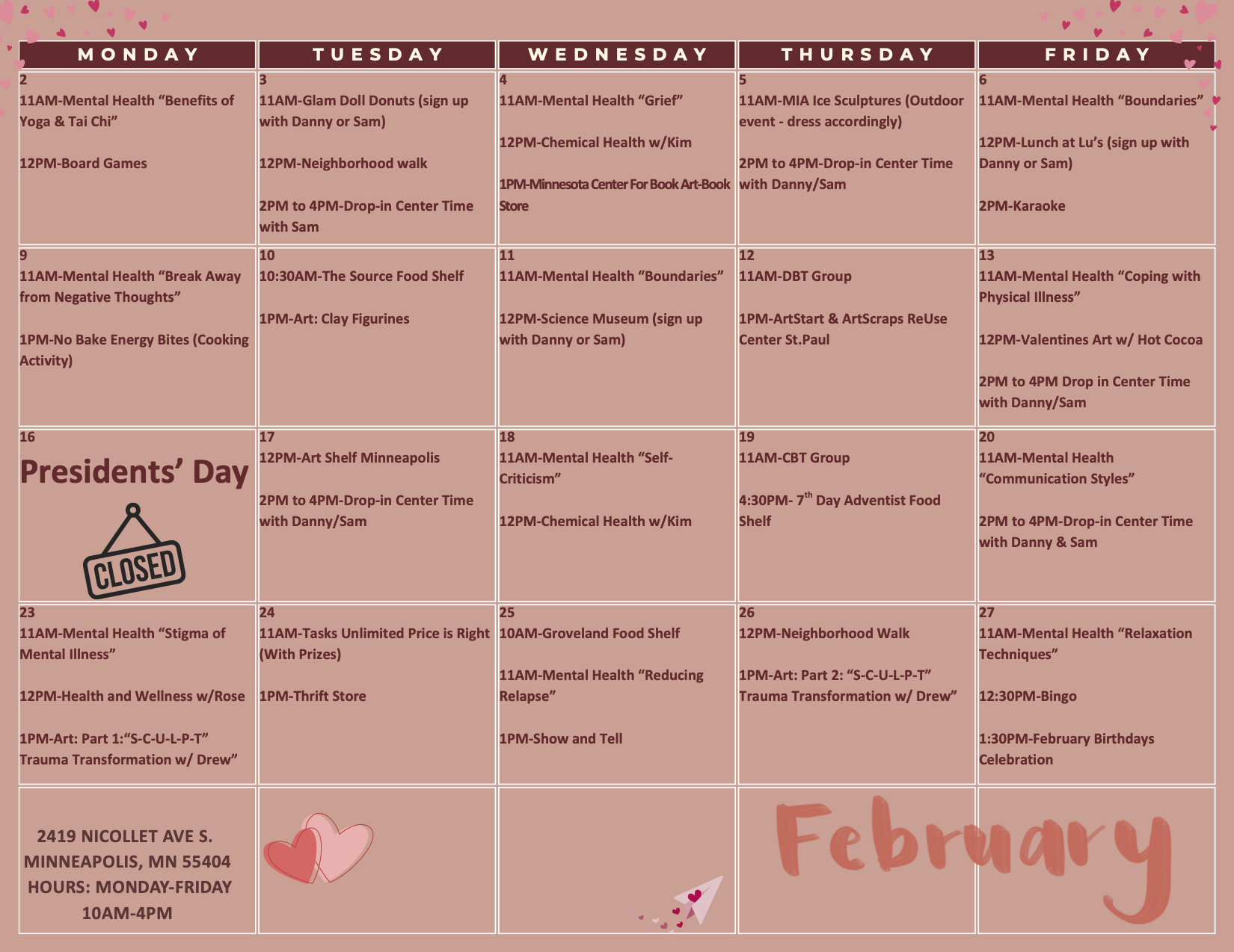 RC February 2026 Calendar Resource Center Calendar